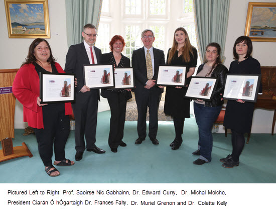 Group photo of societal impact award