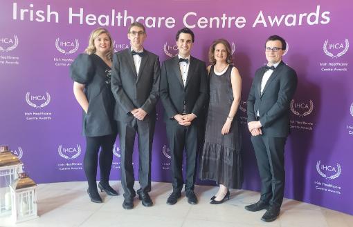 Course News Irish Healthcare centre awards Team